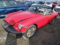 MG salvage cars for sale: 1980 MG MGB