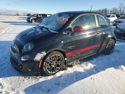 Fiat 500 salvage cars for sale: 2017 Fiat 500 Abarth