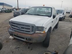 Vehiculos salvage en venta de Copart Woodhaven, MI: 2002 Ford F350 SRW Super Duty