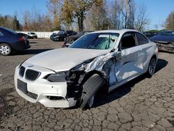 BMW salvage cars for sale: 2016 BMW 228 I Sulev