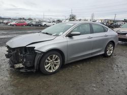 Chrysler 200 salvage cars for sale: 2015 Chrysler 200 Limited