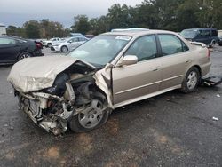 Salvage cars for sale from Copart Eight Mile, AL: 2002 Honda Accord EX