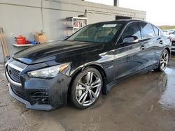 Infiniti q50 salvage cars for sale: 2015 Infiniti Q50 Hybrid Premium