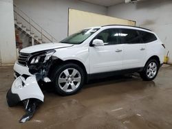 Salvage cars for sale from Copart Davison, MI: 2016 Chevrolet Traverse LT