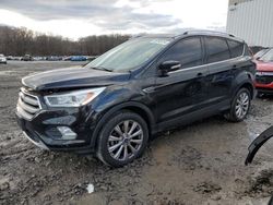 Ford Vehiculos salvage en venta: 2017 Ford Escape Titanium