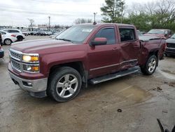 Chevrolet Silverado k1500 lt salvage cars for sale: 2014 Chevrolet Silverado K1500 LT