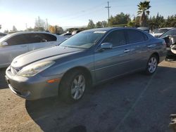 Salvage cars for sale from Copart San Martin, CA: 2005 Lexus ES 330