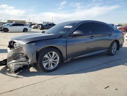 Honda Accord salvage cars for sale: 2018 Honda Accord LX