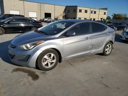 Hyundai Elantra salvage cars for sale: 2015 Hyundai Elantra SE