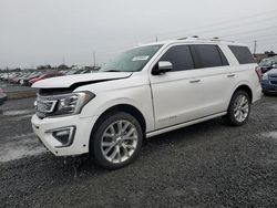 Ford Expedition salvage cars for sale: 2019 Ford Expedition Platinum