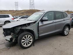 BMW x3 salvage cars for sale: 2016 BMW X3 XDRIVE28I