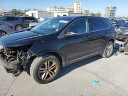 Ford Edge salvage cars for sale: 2017 Ford Edge SEL