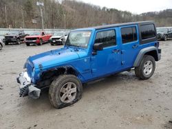 Jeep Wrangler Unlimited Sport salvage cars for sale: 2015 Jeep Wrangler Unlimited Sport