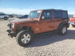 Salvage cars for sale from Copart Phoenix, AZ: 2014 Jeep Wrangler Unlimited Sport