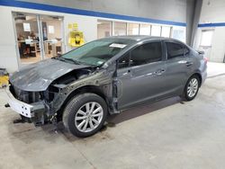 Honda salvage cars for sale: 2012 Honda Civic EX