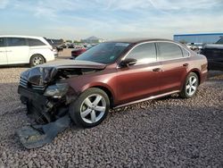 Volkswagen salvage cars for sale: 2012 Volkswagen Passat SE