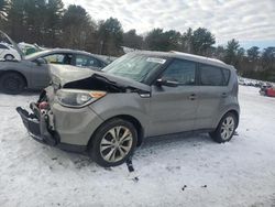 Salvage cars for sale from Copart Mendon, MA: 2014 KIA Soul +