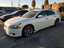 Nissan salvage cars for sale: 2013 Nissan Maxima S