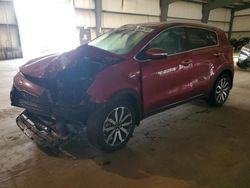 KIA salvage cars for sale: 2018 KIA Sportage EX