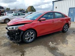 KIA salvage cars for sale: 2019 KIA Forte FE