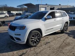 Jeep salvage cars for sale: 2018 Jeep Grand Cherokee Overland