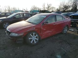 Acura salvage cars for sale: 2004 Acura TSX