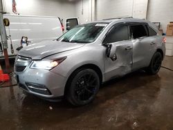 Acura salvage cars for sale: 2016 Acura MDX Advance