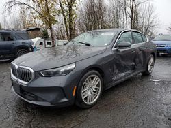 Salvage cars for sale from Copart Portland, OR: 2024 BMW 530 XI