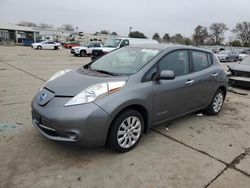 Nissan Leaf salvage cars for sale: 2016 Nissan Leaf S