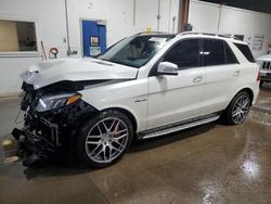 Mercedes-Benz gle-Class salvage cars for sale: 2017 Mercedes-Benz GLE 63 AMG-S 4matic