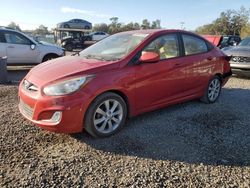 Hyundai Accent salvage cars for sale: 2012 Hyundai Accent GLS