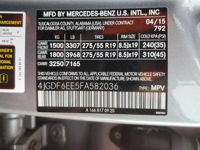 2015 Mercedes-Benz GL 450 4matic