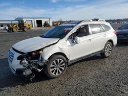 Subaru salvage cars for sale: 2017 Subaru Outback 2.5I Limited