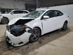 Toyota salvage cars for sale: 2017 Toyota Corolla L