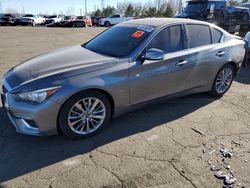 Infiniti q50 salvage cars for sale: 2018 Infiniti Q50 Luxe