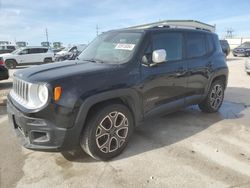 Jeep Renegade salvage cars for sale: 2016 Jeep Renegade Limited