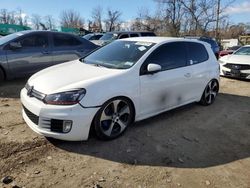 Volkswagen Vehiculos salvage en venta: 2012 Volkswagen GTI