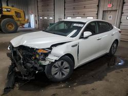 KIA Optima salvage cars for sale: 2018 KIA Optima Hybrid