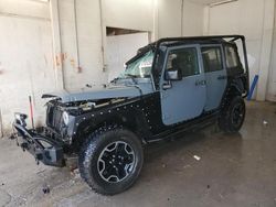 Jeep salvage cars for sale: 2015 Jeep Wrangler Unlimited Sport