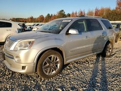 GMC salvage cars for sale: 2011 GMC Acadia Denali