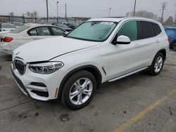 BMW x3 salvage cars for sale: 2021 BMW X3 SDRIVE30I