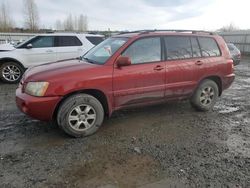 Toyota salvage cars for sale: 2003 Toyota Highlander Limited