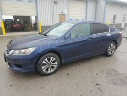 Honda Accord salvage cars for sale: 2015 Honda Accord LX