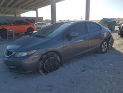 Honda salvage cars for sale: 2015 Honda Civic LX