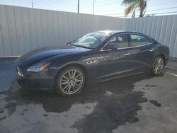 Maserati Quattropor salvage cars for sale: 2020 Maserati Quattroporte S