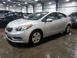 KIA Forte salvage cars for sale: 2015 KIA Forte LX