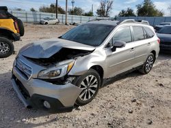 Salvage cars for sale from Copart Oklahoma City, OK: 2015 Subaru Outback 2.5I Limited