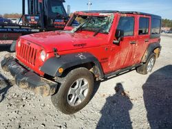 Jeep Wrangler salvage cars for sale: 2015 Jeep Wrangler Unlimited Sport