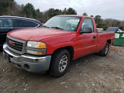 GMC Sierra salvage cars for sale: 2007 GMC New Sierra C1500 Classic