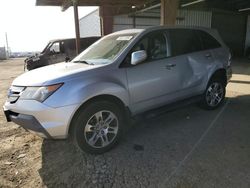 Acura salvage cars for sale: 2008 Acura MDX Technology